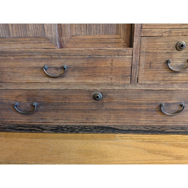 Antique Japanese Ko-Tansu Merchant Chest, Circa 1900–1920 For Sale - Image 4 of 12