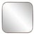 Copenhagen Square Brass Mirror For Sale