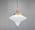 Opaline Glass Pendant Light from Dr Ing Schneider & Co. For Sale - Image 3 of 8