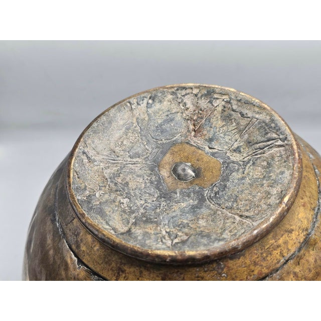 19th Century Brass Jug For Sale - Image 6 of 7