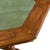 Romweber Romweber Viking Oak Mid Century Poker Table - 7-Sided - Green Leather Top - 61" X 61" X 30" For Sale - Image 4 of 5