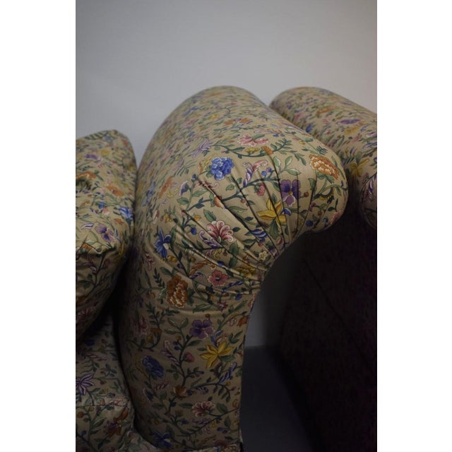Pair X Billy Baldwin Style Petite Fleur Glazed Chintz Slipper Chairs For Sale In New York - Image 6 of 17