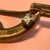 1970s Vintage Drexel Accolade Campaign Replacement Drawer Handle / Hardware / Drawer Pull (A) For Sale - Image 5 of 6