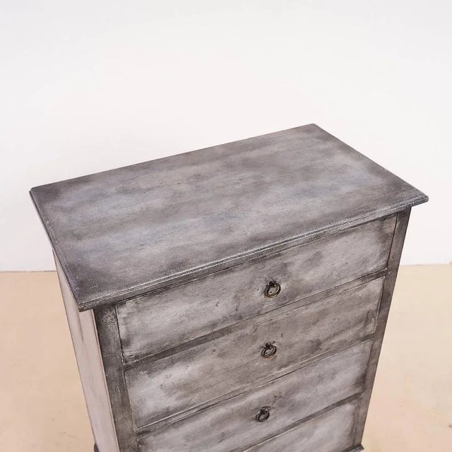 Distressed Chest of 4 Drawers For Sale - Image 6 of 10