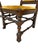1980s Ethan Allen Jacobean Royal Charter Oak Dining Room Side Chairs Gothic Pair For Sale - Image 9 of 12