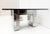 Mid-Century Modern Vintage Chrome Paul Evans Cityscape Tiled Coffee Table, Original Glass Top For Sale - Image 3 of 6