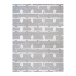 Pasargad Home Edgy Silver Area Rug, 8' 9'' X 11' 9'' For Sale