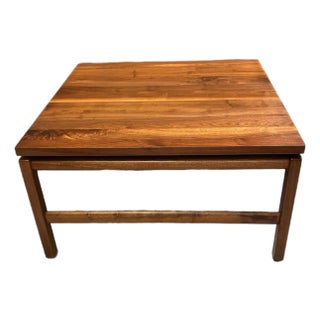 Gunlocke Walnut Side Table For Sale