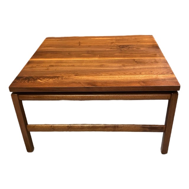 Gunlocke Walnut Side Table For Sale