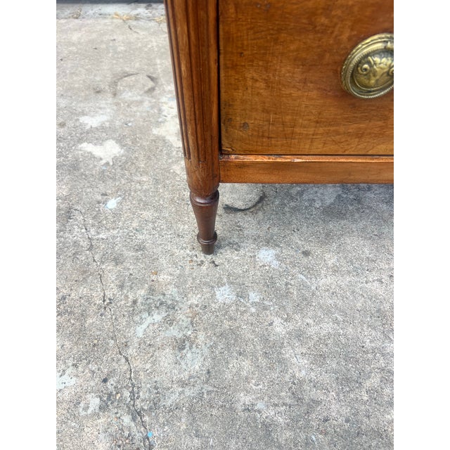 French French 18th Century Louis XVI Walnut Chest of Drawers For Sale - Image 3 of 12