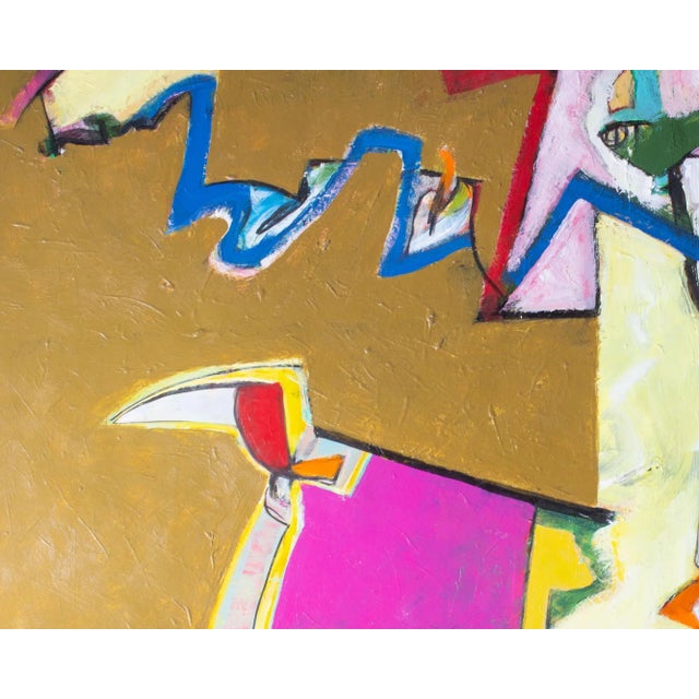 2012 Abstract Acrylic on Paper Painting by James L. Bruch For Sale In Indianapolis - Image 6 of 7