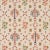 Schumacher Fairview Cross Stitch Embroidery Fabric In Multi For Sale