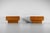 Wood Night Cabinets by Ronald Haeusler for Maison Regain, France, 1970, Set of 2 For Sale - Image 7 of 18