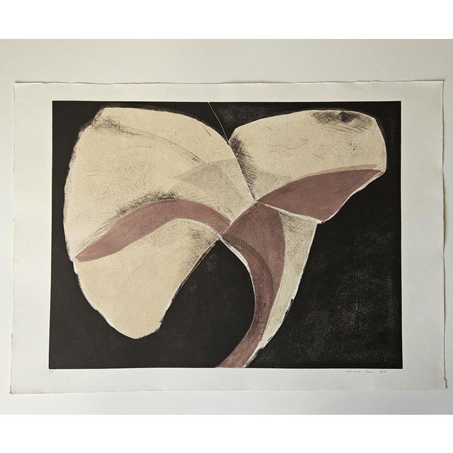 Artist antonia dombrowsky signet color etching - 1/1 1999 dimension height 56 ​​cm / 22.04 inches width 79 cm / 25.19...