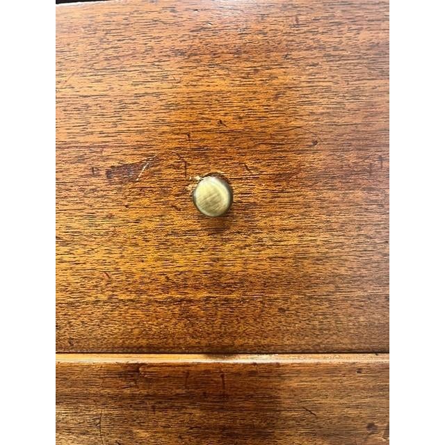 Mid Cent Modern Paul McCobb for Calvin Chest of Drawers With Brass X Stretcher For Sale In Philadelphia - Image 6 of 7
