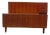 Vintage Teak Bed with Integrated Nightstand, 1960s For Sale