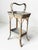 Aqua Napoleon III Rattan Serving Bar Cart, 1890s For Sale - Image 8 of 8