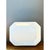 Vintage White Ceramic Serving Platter For Sale In West Palm - Image 6 of 12