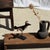 Wood Traditional Indonesian Decorative Wooden Bird on a Base without Crest For Sale - Image 7 of 18