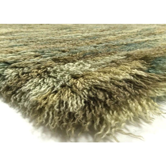 Traditional 1960s Turkish Shag Rug For Sale - Image 3 of 4