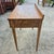 1950s Raymond Loewy for Mengel MCM Petite Oak Desk Vanity Console Table For Sale - Image 9 of 15