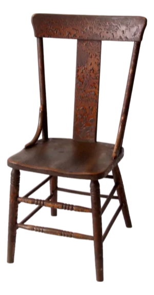 Antique Splat-Back Side Chair