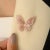 Pink Sparkling Butterfly Brooch in 925 Sterling Silver With Rose Gold Finish For Sale - Image 8 of 15