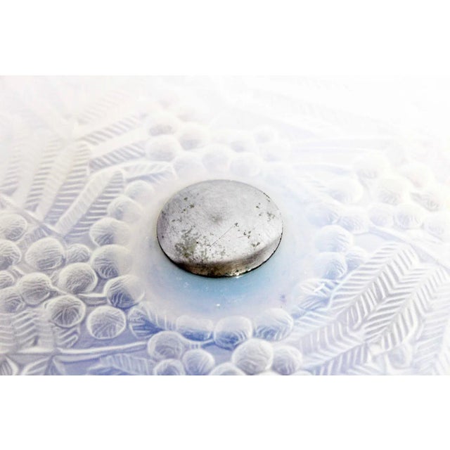 Art Nouveau Opalescent Glass Bowl by Julien France For Sale - Image 3 of 12