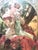 An evocative piece of French advertising history, this vintage decorative poster reproduces an exquisite Art Nouveau...