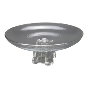 Steuben Elevated Cake Dish, Signed, Mid 20th Century
