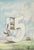 Illustration Saul Steinberg “Number 5 With Pantry” Offset Lithograph, 1969 For Sale - Image 3 of 3