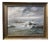 Pompeo Mariani, Stormy Sea, 19th Century, Oil on Cardboard, Framed For Sale