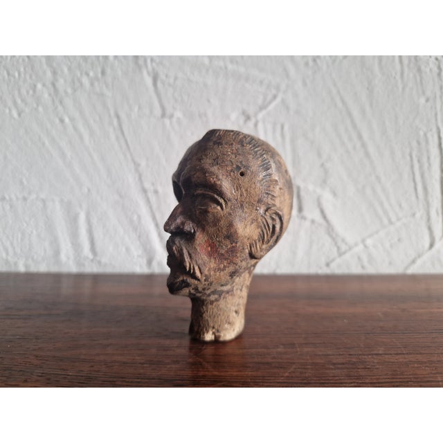 Baroque Memento Mori Sculpture, 19th Century For Sale - Image 3 of 6