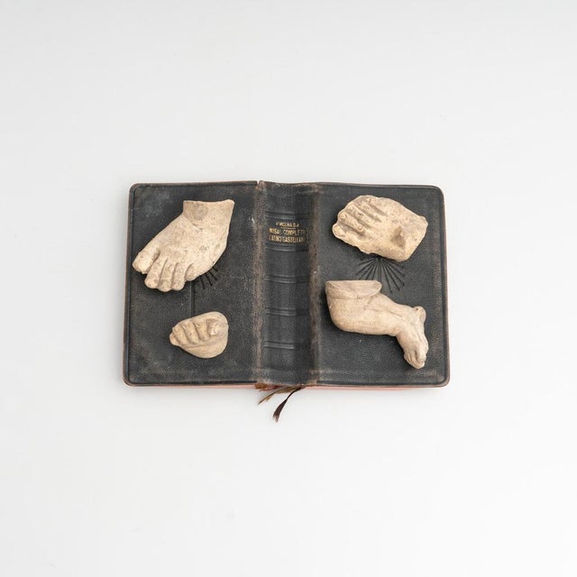 Cabinet of Curiosities Book Sculptural Artwork, 1950s For Sale - Image 9 of 18