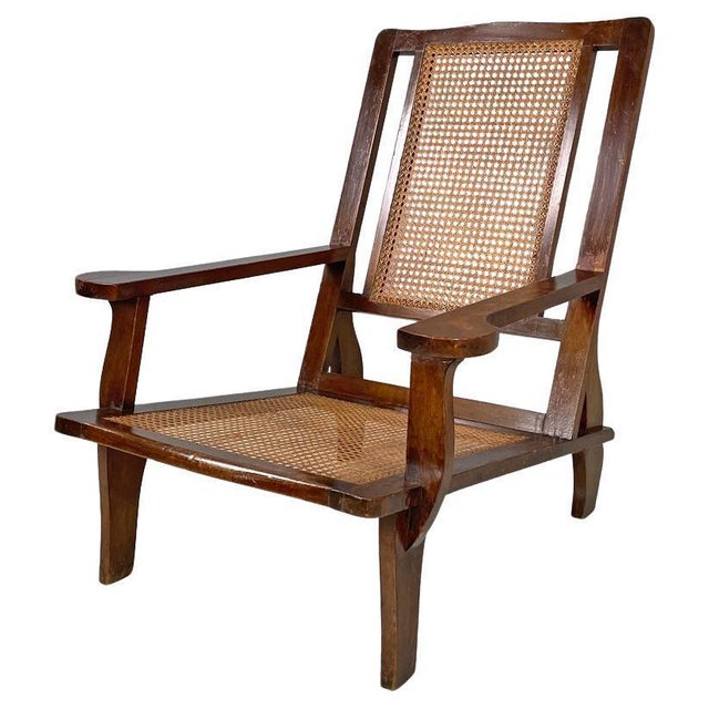 Antique Italian Wood and Vienna Straw Armchair, Early 1900s For Sale - Image 18 of 18