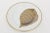 1970s Vintage Fitz and Floyd Porcelain Gold Gilded Shell & Fish Desert or Appetizer Plates Set of 4 70's For Sale - Image 5 of 12
