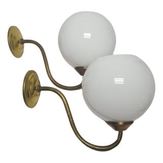 Vintage Art Deco Wall Lamps, Poland, 1950s, Set of 2 For Sale