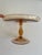 Mid-Century Modern Mid 20th Century Mid-Century Modern Italian Amber Art Glass Tazza With Twisted Stem For Sale - Image 3 of 6