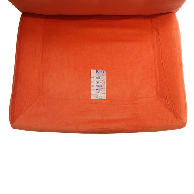 Textile Amanta Lounge Chairs by Mario Bellini, Italy, 1973, Set of 2 For Sale - Image 7 of 11