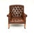 A wonderful antique Edwardian leather armchair, made in England and dating from around 1890-1910. It is of outstanding...