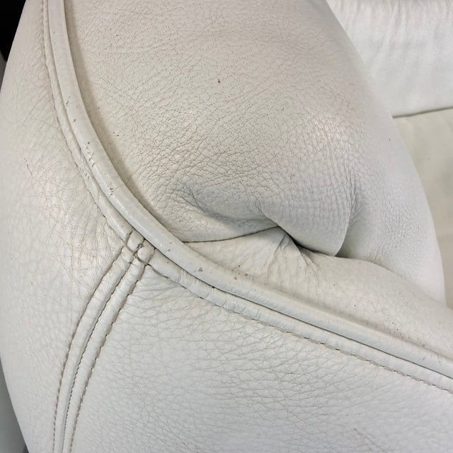 Natuzzi Italia Platea Armchairs - A Pair For Sale - Image 9 of 13