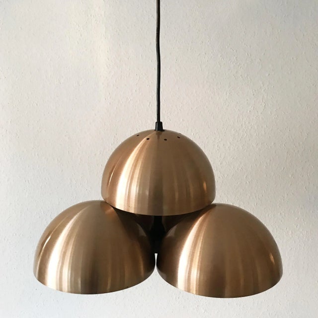 Copper Vintage Pendant Lamp, 1970s For Sale - Image 8 of 15