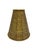 French Country Vintage Gold Glass Bead Lampshade For Sale - Image 3 of 9