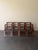 Wood Set of 8 Mid Century Modern Folding Wood Chairs – Made in Romania, 1970s For Sale - Image 7 of 10