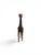 Vintage Leather Wrapped African Giraffe Figurine 18” Tall. For Sale - Image 10 of 10