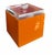 Mid-Century Modern Alessandro Albrizzi Mid Century Modern Orange Lucite Ice Bucket Box For Sale - Image 3 of 8