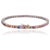 Metal Carat&Her 7.23 Ct Square Cut Vibrant Multi Sapphire Tennis Bracelet in 925 Silver For Sale - Image 7 of 12
