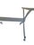 Vintage Milo Baughman Style Trestle X Base Dining Table Post Modern Vintage MCM For Sale - Image 14 of 17