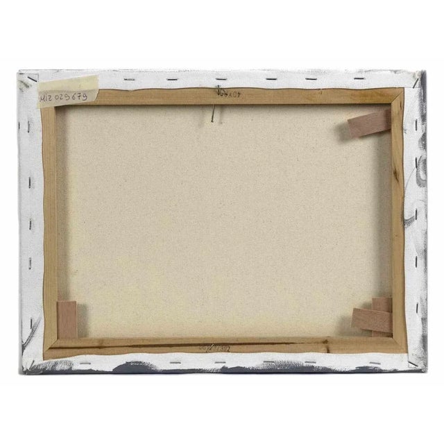 Portrait is an original contemporary artwork, realized in 2010s by the emerging artist Anastasia Kurakina. Mixed colored...