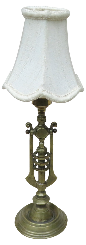Art Nouveau Bronze Table Lamp